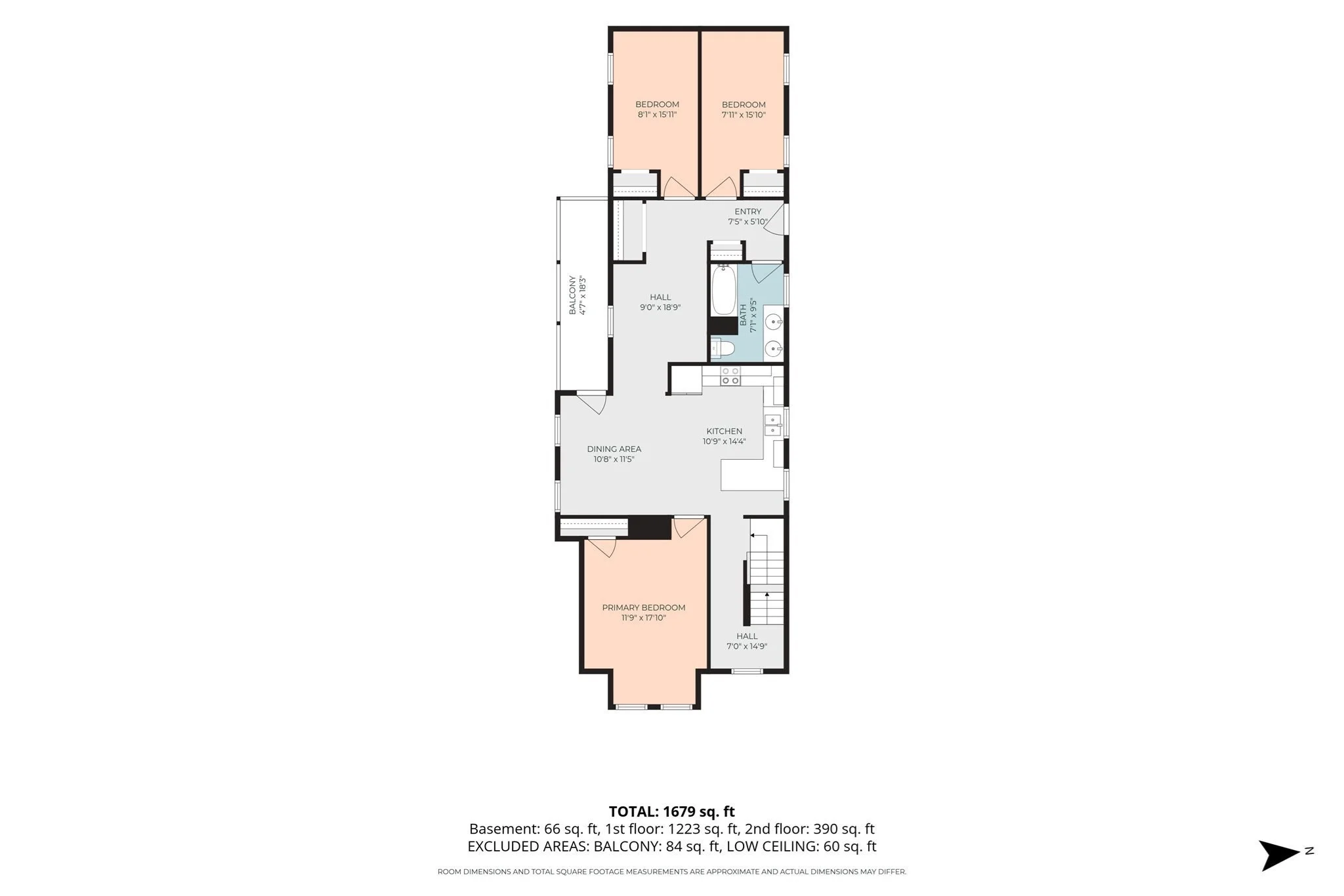 5 bed, 1 bath apartment for rent at 66 Pacific St Unit 2, Fitchburg — photo 35 of 36
