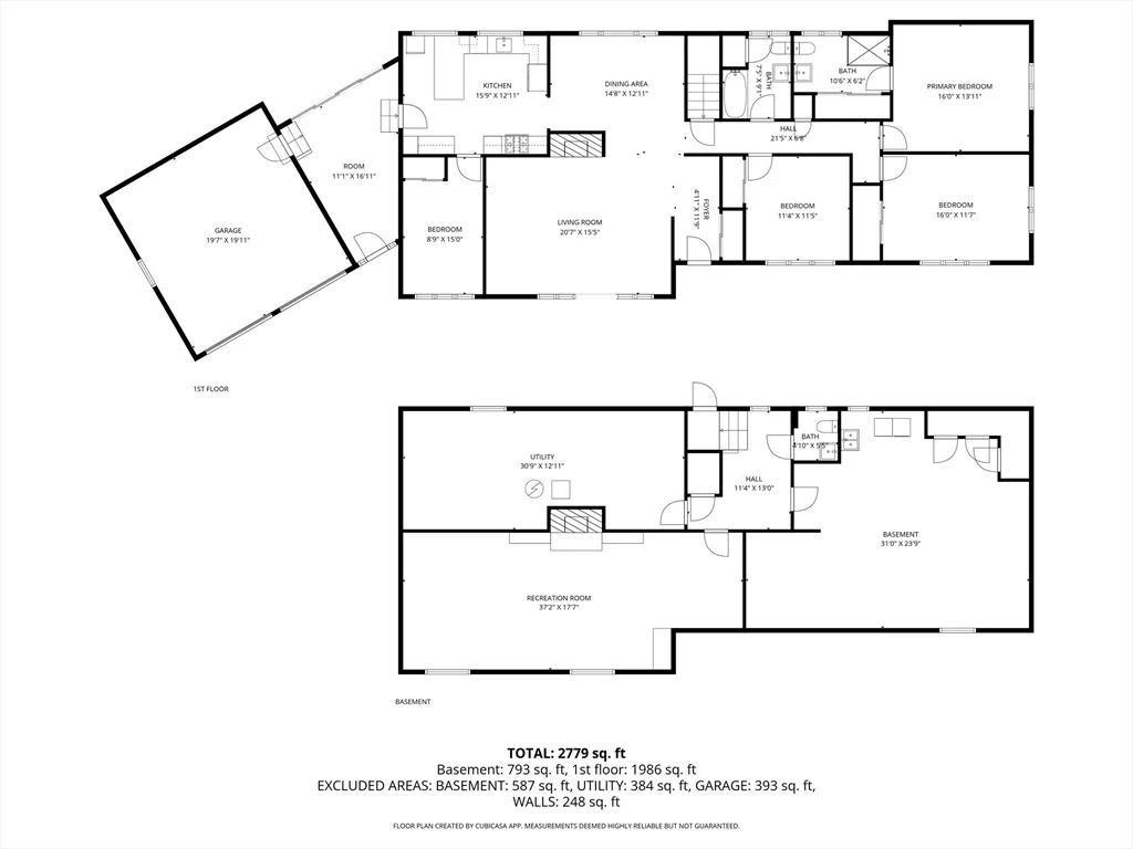 4 bed, 2 bath apartment for rent at 66 Roosevelt Rd Unit 66, Newton — photo 37 of 37