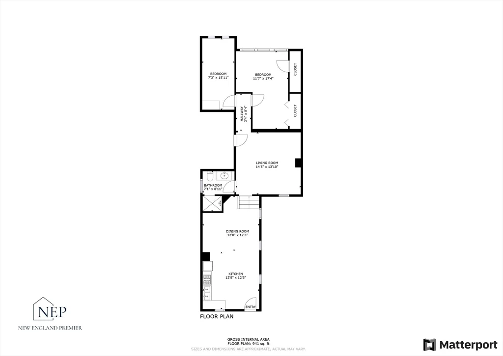 2 bed, 1 bath apartment for rent at 66 Telegraph St Unit 3, South Boston — photo 33 of 33