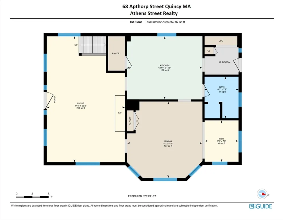 4 bed, 1 bath apartment for rent at 68 Apthorp, Quincy — photo 28 of 30