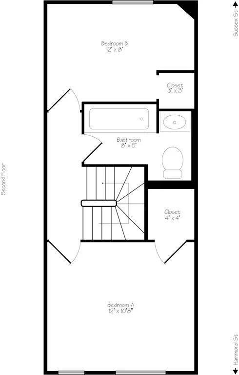 4 bed, 1.5 bath apartment for rent at 68 Hammond St, South End — photo 5 of 17