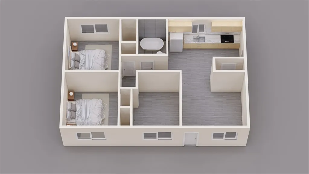 3 bed, 1 bath apartment for rent at 685 West St Unit 3, Amherst