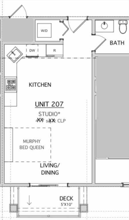Studio bed, 1 bath apartment for rent at 69 Bailey St Unit 207, Dorchester — photo 7 of 7