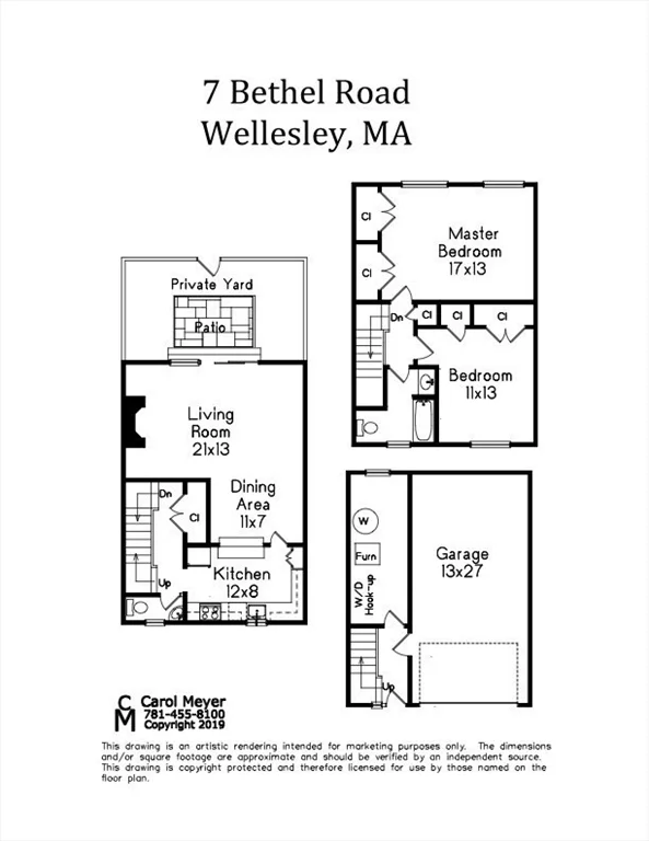2 bed, 1 bath apartment for rent at 7 Bethel Rd Unit 3, Wellesley — photo 21 of 21