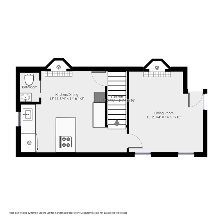 1 bed, 1 bath apartment for rent at 7 Cottage St Unit 7, Cambridgeport — photo 18 of 19