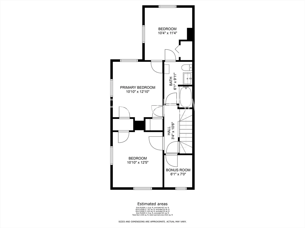 3 bed, 1 bath apartment for rent at 7 Lester Pl Unit 0, Jamaica Plain — photo 33 of 33