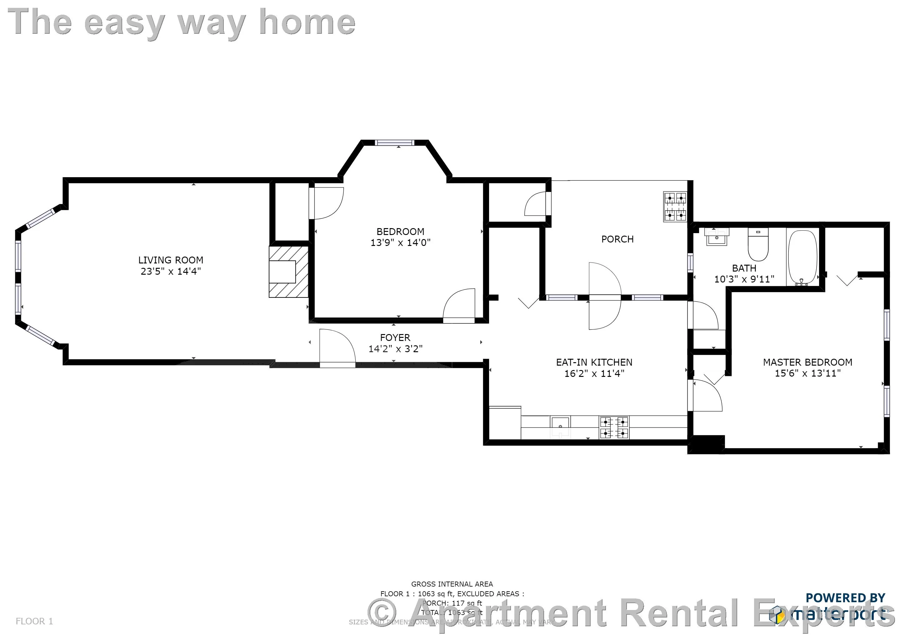 2 bed, 1 bath apartment for rent at 7 Munroe St Unit 1, Union Square — photo 6 of 6