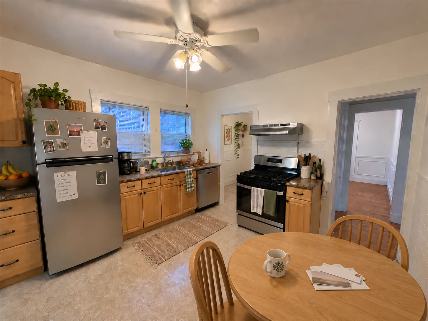 2 bed, 1 bath apartment for rent at 7 Newberne St Unit 1, Powder House Square — photo 7 of 23