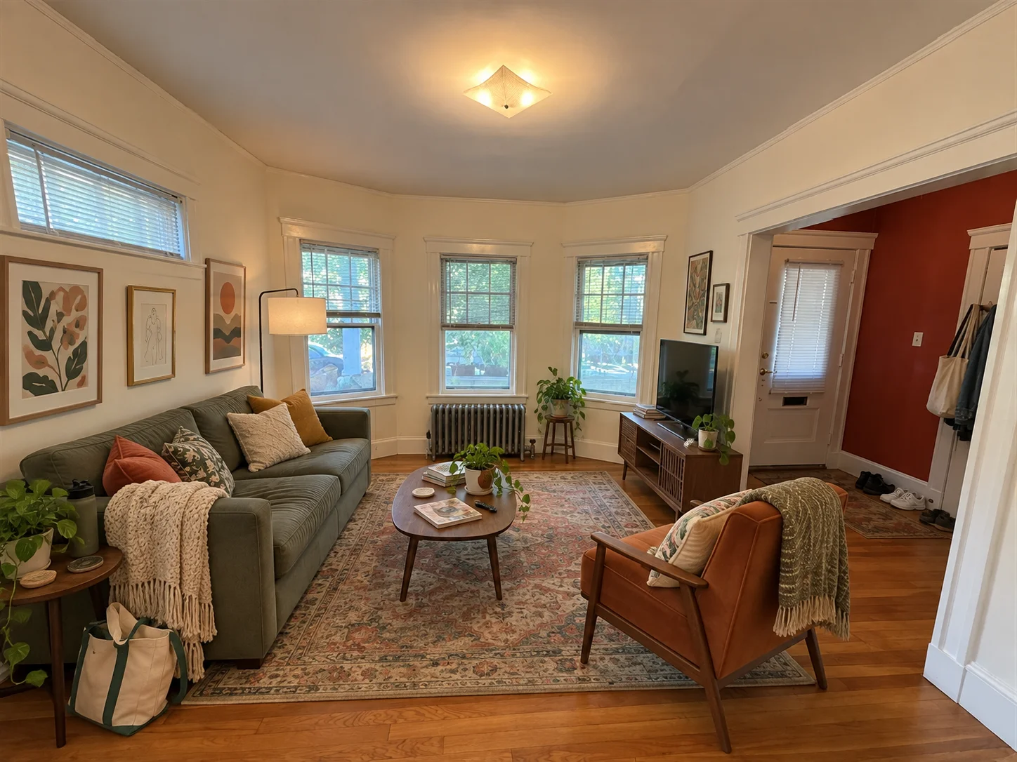 2 bed, 1 bath apartment for rent at 7 Newberne St Unit 1, Powder House Square