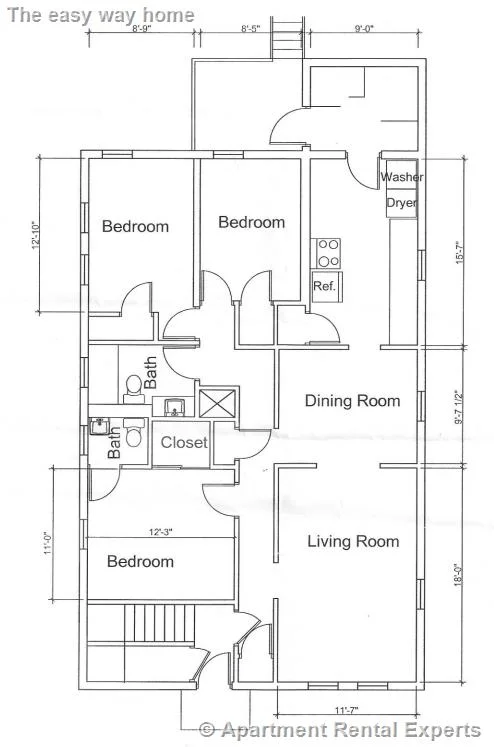 3 bed, 1 bath apartment for rent at 7 Patrick St, East Arlington — photo 20 of 26