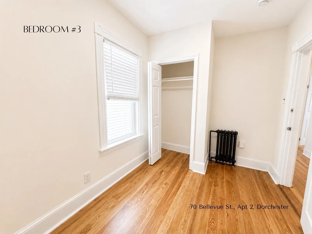 3 bed, 1 bath apartment for rent at 70 Bellevue St Unit 2, Dorchester — photo 8 of 13