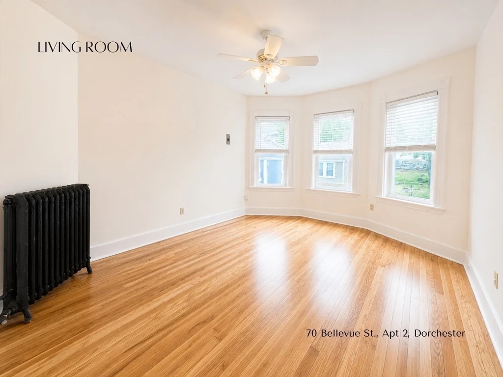 3 bed, 1 bath apartment for rent at 70 Bellevue St Unit 2, Dorchester — photo 12 of 13