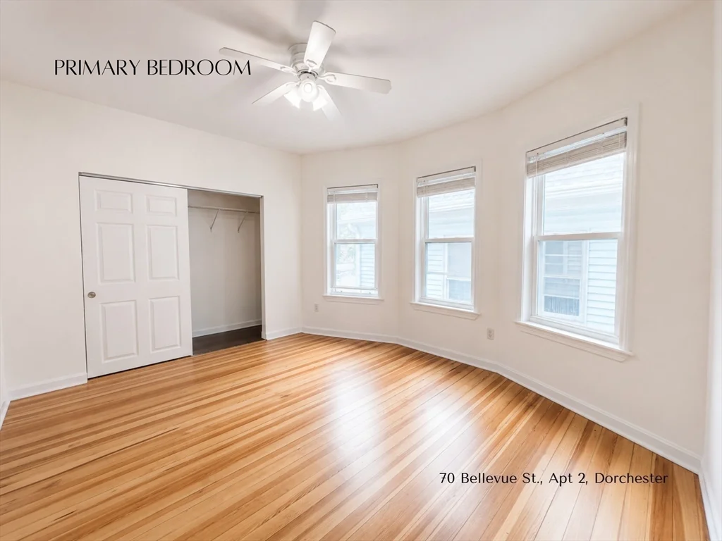3 bed, 1 bath apartment for rent at 70 Bellevue St Unit 2, Dorchester — photo 5 of 13