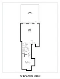 1 bed, 1 bath apartment for rent at 70 Chandler St Unit B, South End — photo 12 of 12