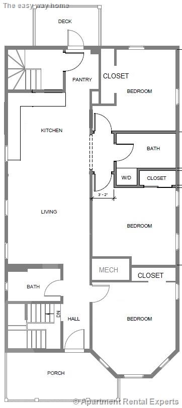 3 bed, 2 bath apartment for rent at 71-73 Merriam St Unit 3, Union Square — photo 18 of 21