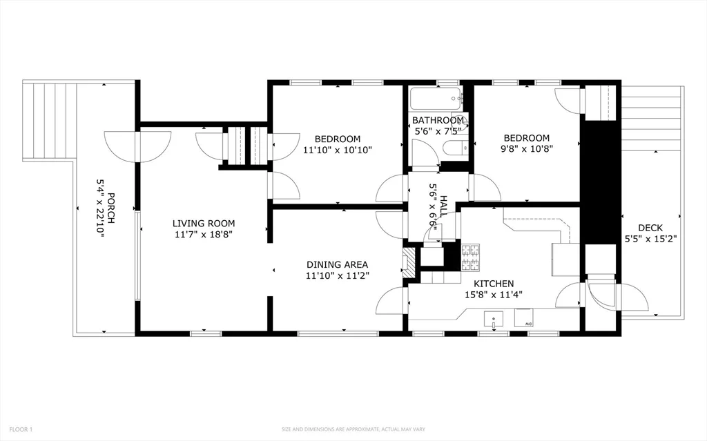 2 bed, 1 bath apartment for rent at 71 Chilton St Unit 1, West Cambridge — photo 16 of 16