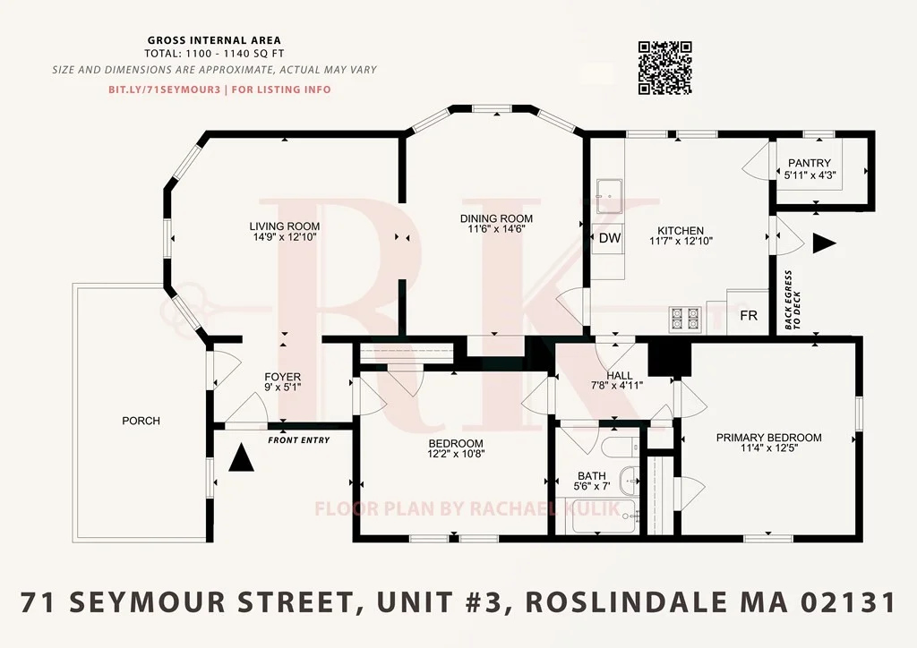 2 bed, 1 bath apartment for rent at 71 Seymour St Unit 3, Boston — photo 26 of 26