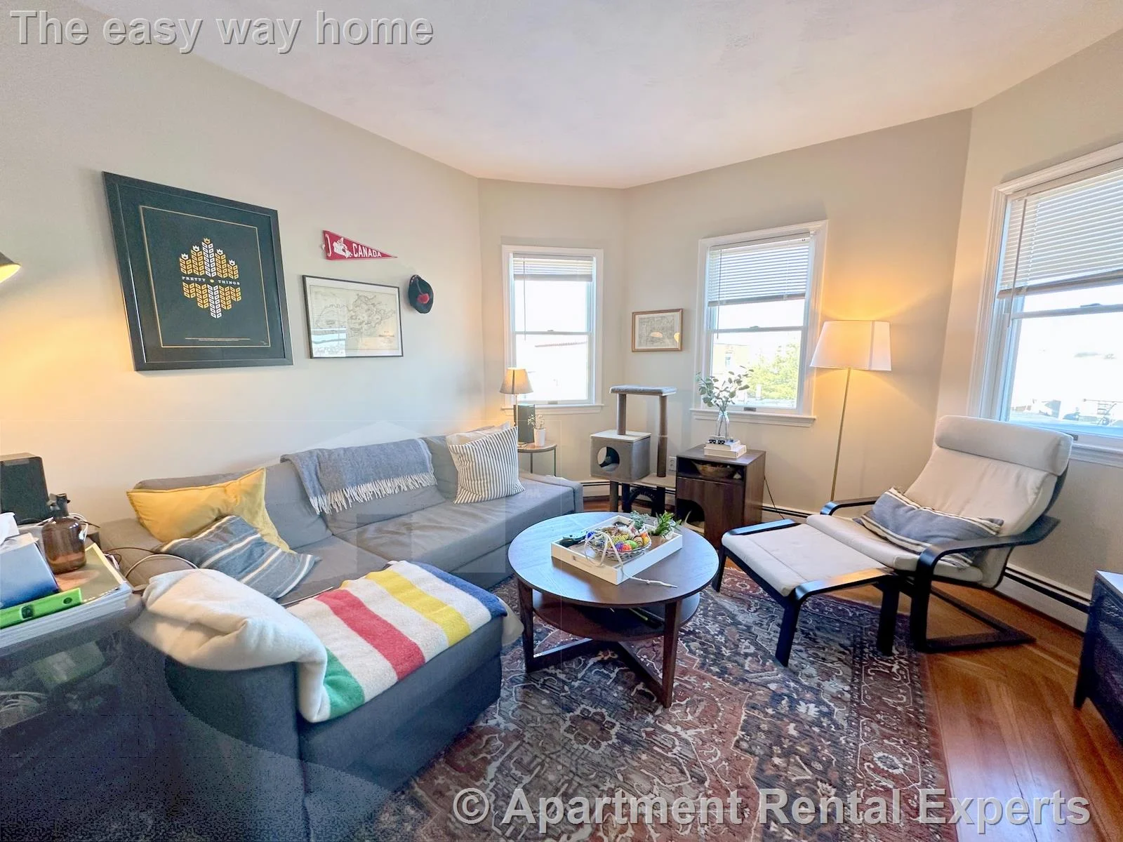 2 bed, 1 bath apartment for rent at 714 Broadway Unit 3, Ball Square
