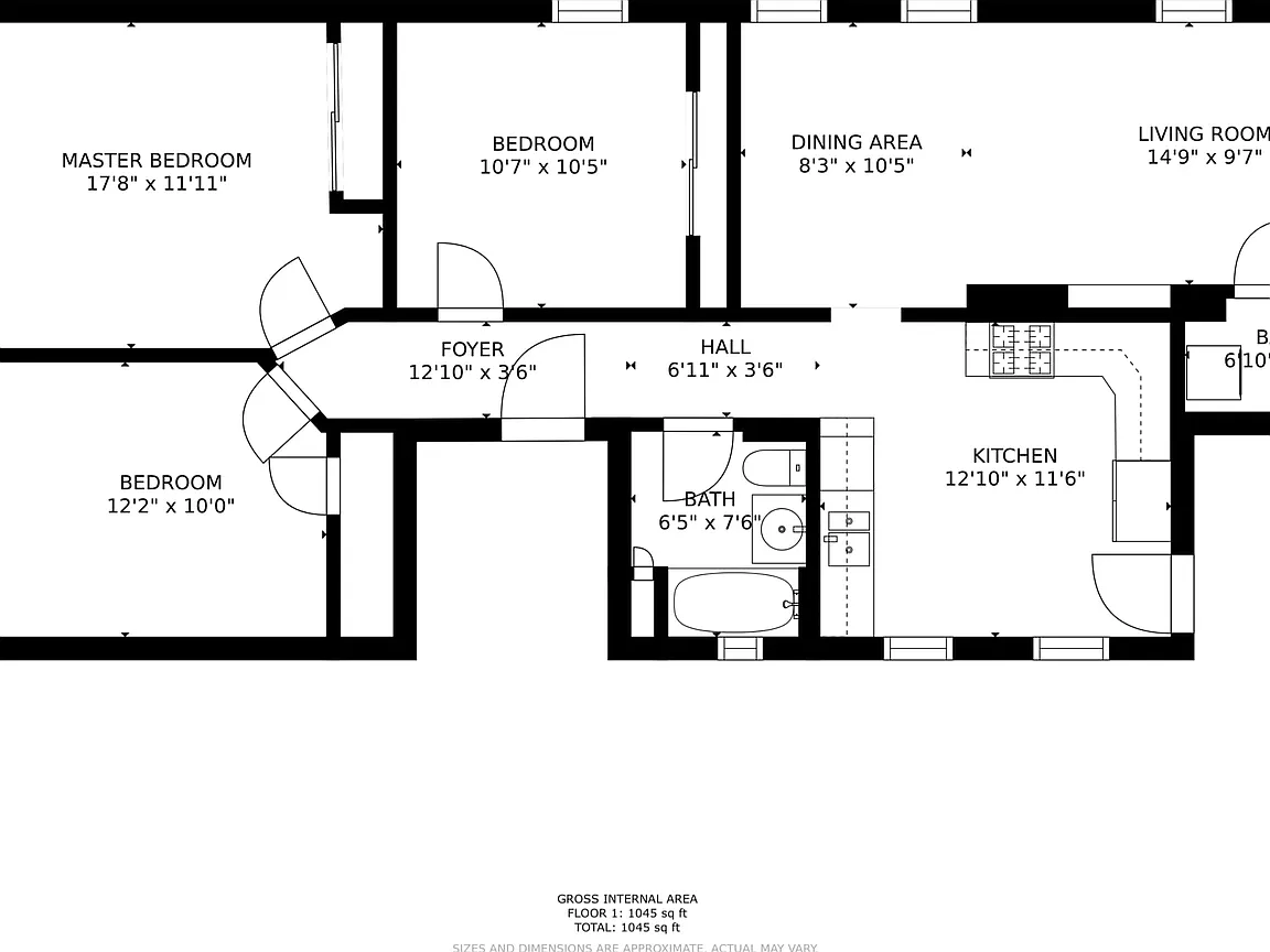 3 bed, 2 bath apartment for rent at 72 Dix St Unit 2, Dorchester — photo 25 of 25