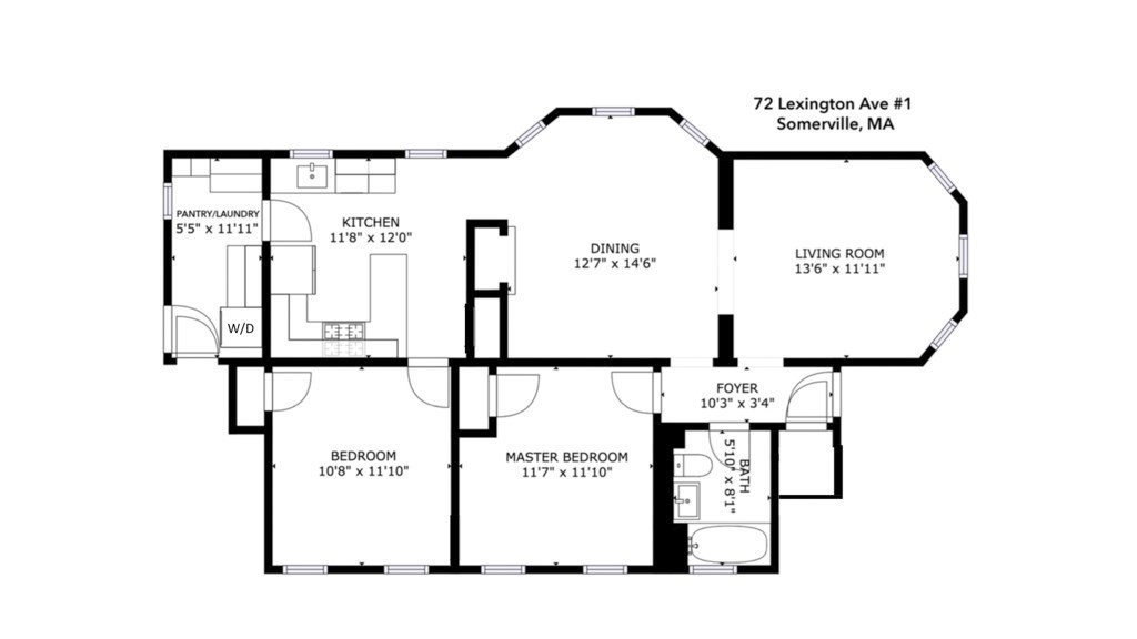 2 bed, 1 bath apartment for rent at 72 Lexington Ave Unit 1, Davis Square — photo 17 of 17