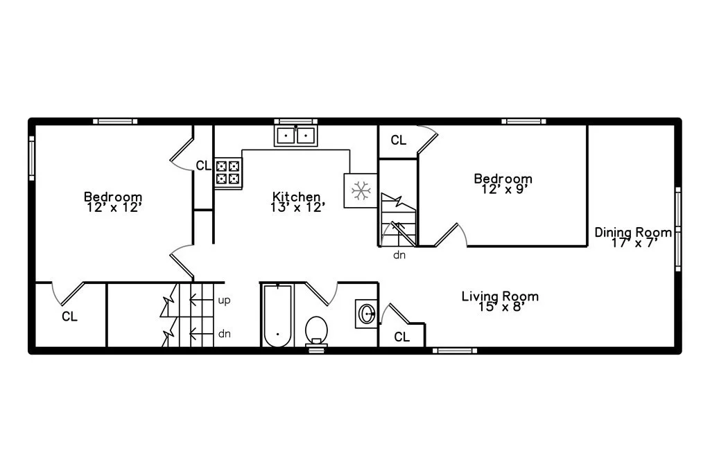 2 bed, 1 bath apartment for rent at 73 Oak St Unit 2, Inman Square — photo 9 of 11