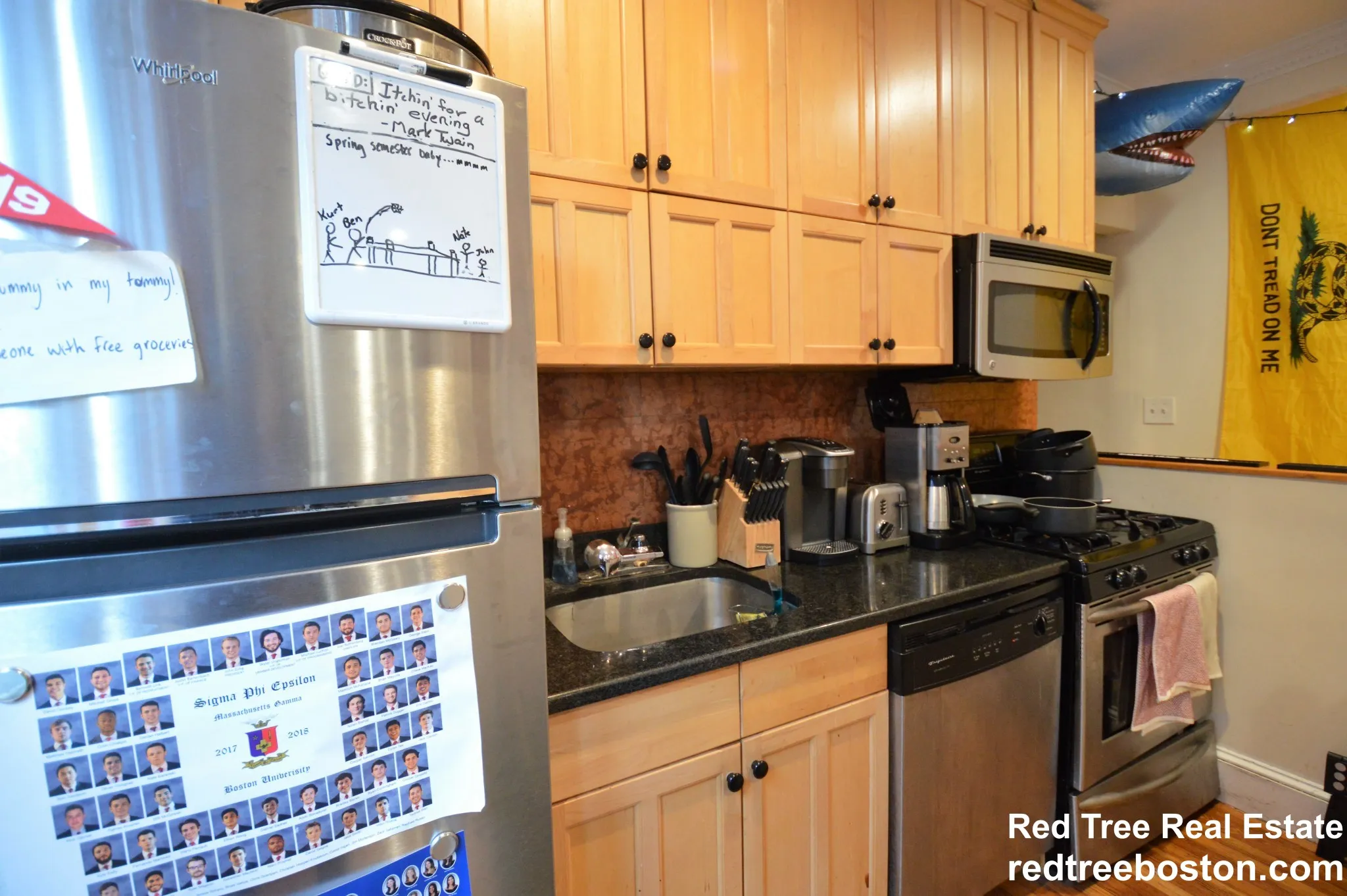 4 bed, 2 bath apartment for rent at 73 Thatcher St Unit 201, North Brookline — photo 7 of 15