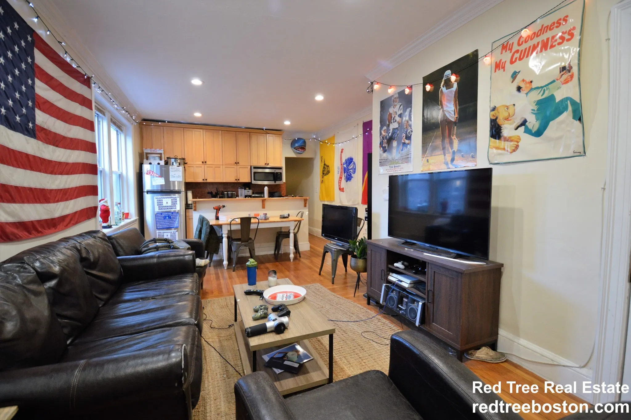 4 bed, 2 bath apartment for rent at 73 Thatcher St Unit 201, North Brookline — photo 2 of 15