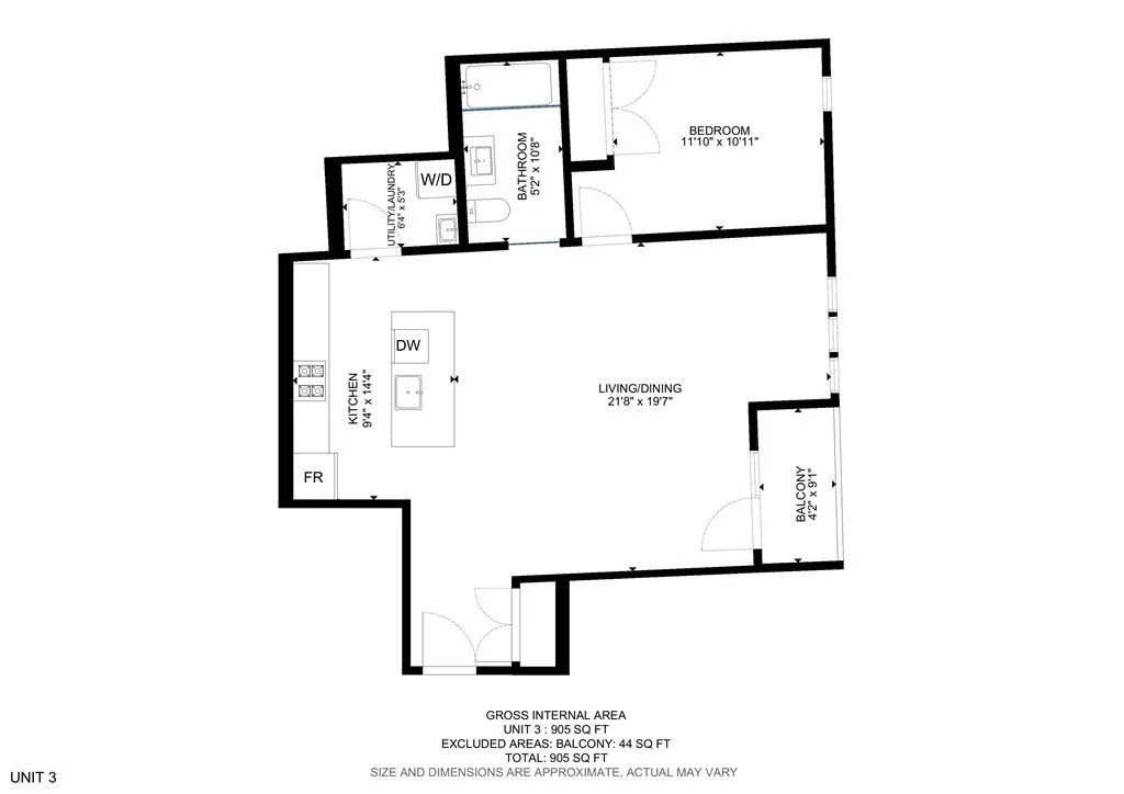 1 bed, 1 bath apartment for rent at 732 South St Unit 3, Roslindale — photo 11 of 41