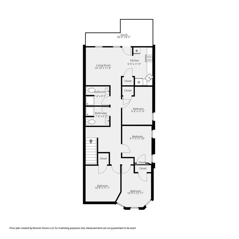 4 bed, 2 bath apartment for rent at 734 East 7th Unit 2, Boston — photo 22 of 22