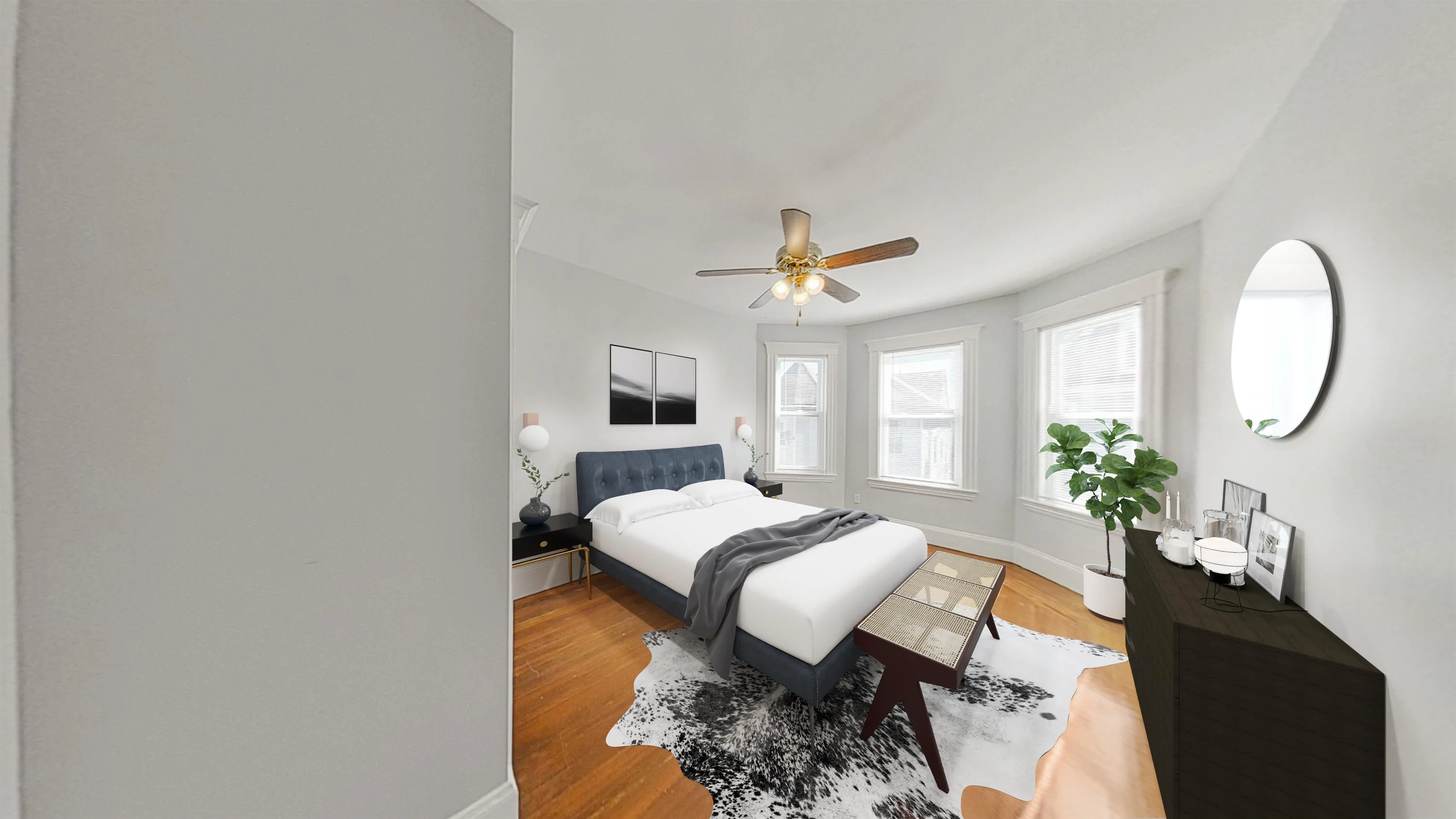 5 bed, 2 bath apartment for rent at 737 Parker St Unit 3, Mission Hill — photo 3 of 11