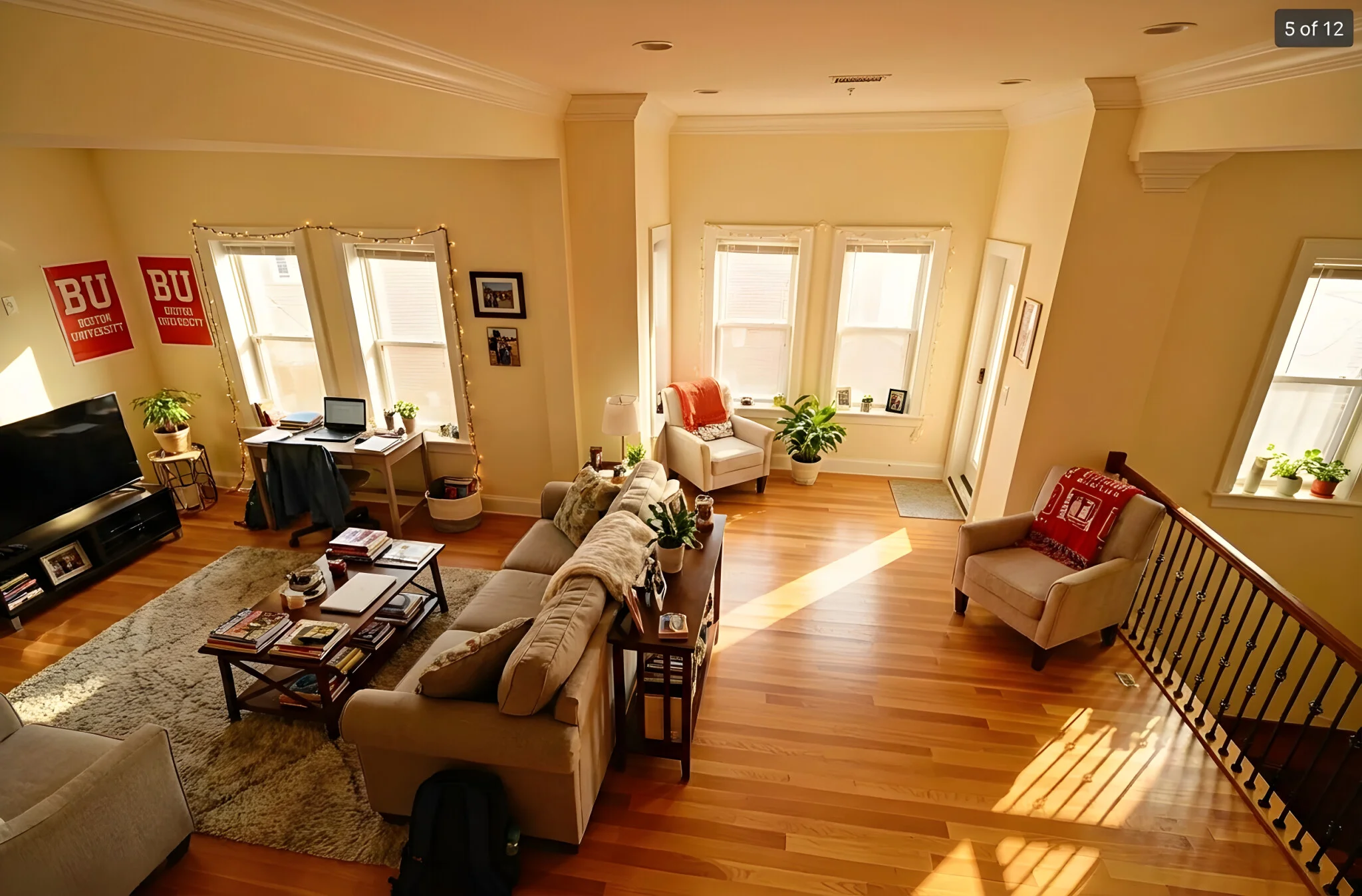 5 bed, 3 bath apartment for rent at 74 Browne St Unit 4, North Brookline — photo 7 of 9