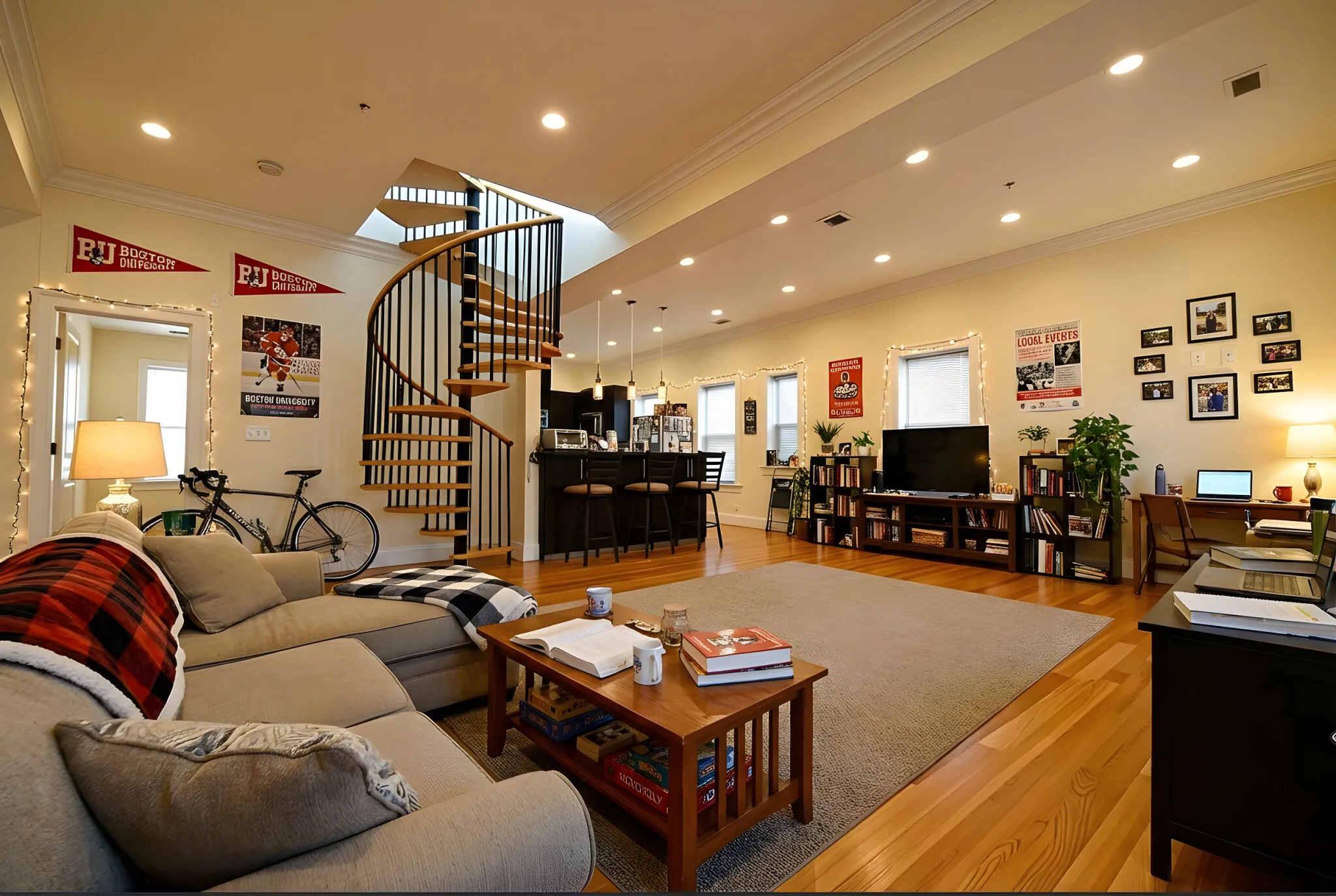 5 bed, 3 bath apartment for rent at 74 Browne St Unit 4, North Brookline — photo 2 of 9