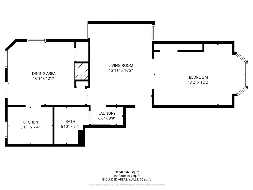 1 bed, 1 bath apartment for rent at 74 Eutaw St Unit 1, East Boston — photo 21 of 21