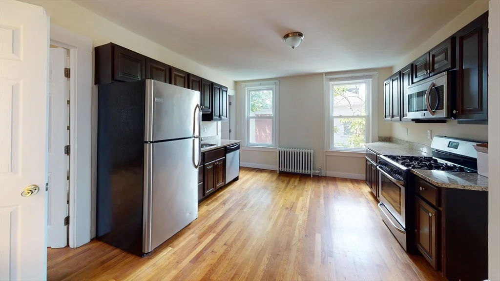 3 bed, 1 bath apartment for rent at 74 Saint Rose Unit 2, Jamaica Plain