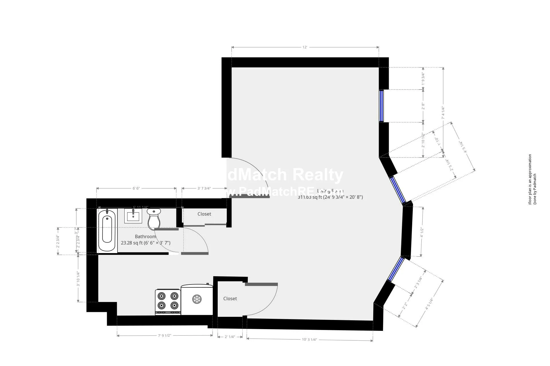 Studio bed, 1 bath apartment for rent at 74 South Huntington Ave Unit 11, Mission Hill — photo 11 of 14