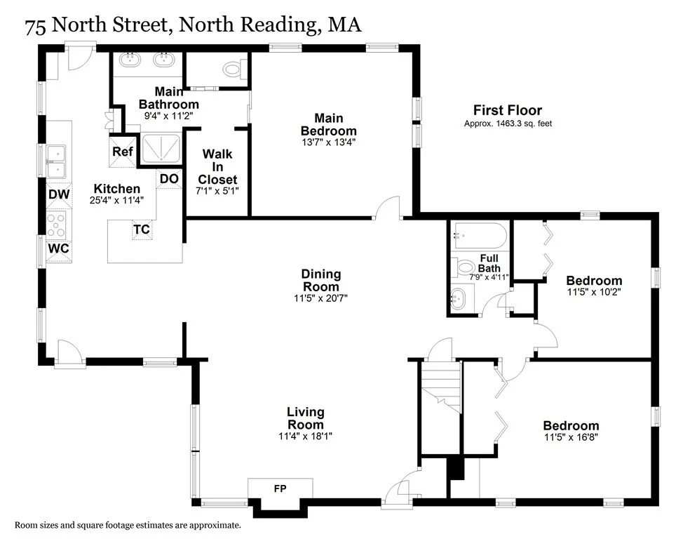 3 bed, 2 bath apartment for rent at 75 North St, North Reading — photo 36 of 37