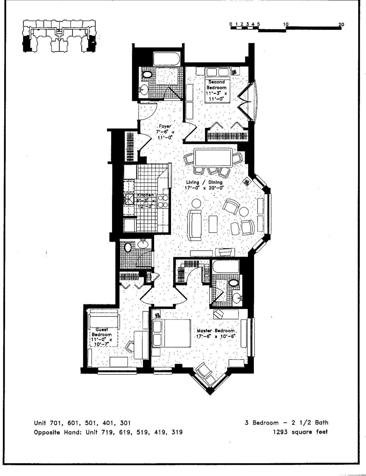 3 bed, 2 bath apartment for rent at 75 Peterborough St Unit 601, Fenway — photo 1 of 20