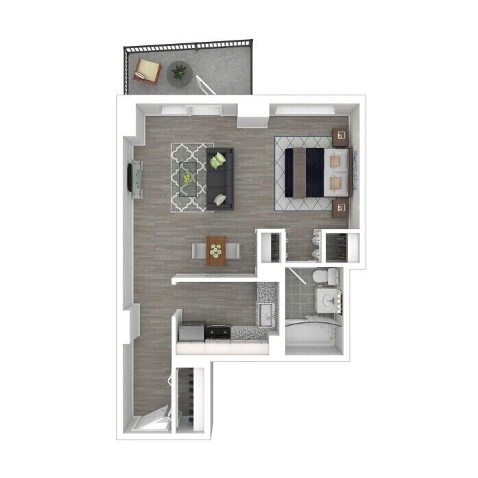 1 bed, 1 bath apartment for rent at 75 Saint Alphonsus St Unit 110, Mission Hill — photo 10 of 19