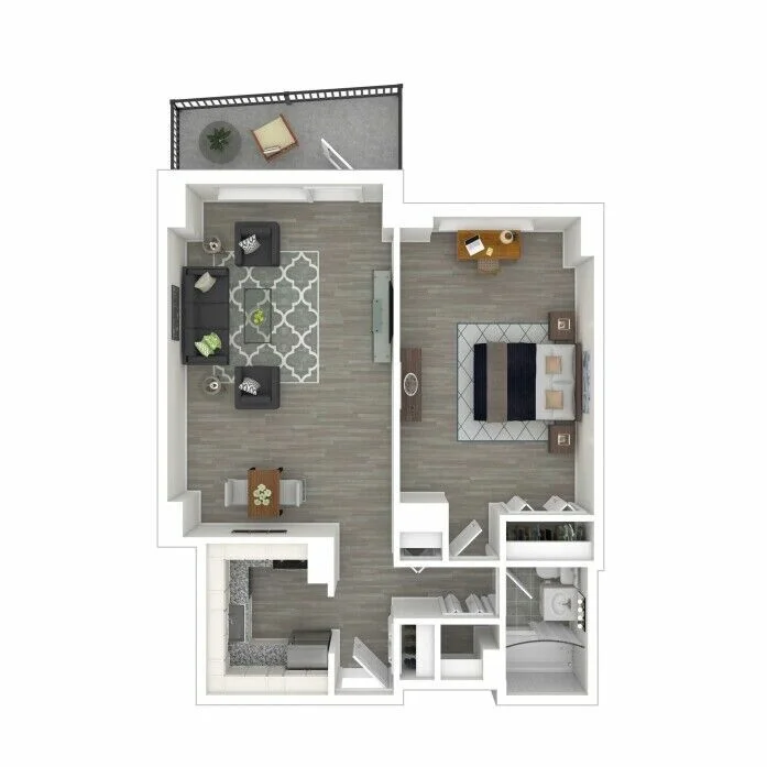 1 bed, 1 bath apartment for rent at 75 Saint Alphonsus St Unit 2003, Mission Hill — photo 1 of 6