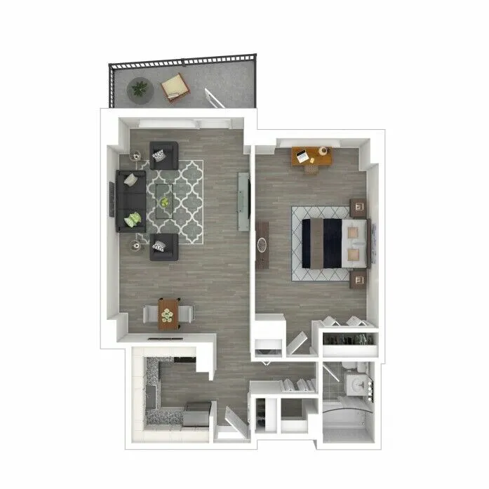 1 bed, 1 bath apartment for rent at 75 Saint Alphonsus St Unit 703, Mission Hill