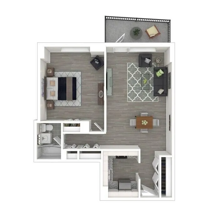 1 bed, 1 bath apartment for rent at 75 Saint Alphonsus St Unit 908, Mission Hill