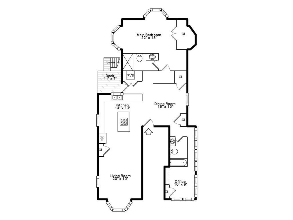 2 bed, 2 bath apartment for rent at 75 South St Unit 2, Jamaica Plain — photo 16 of 17