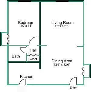 1 bed, 1 bath apartment for rent at 75 Winthrop St Unit 34, Everett — photo 10 of 10