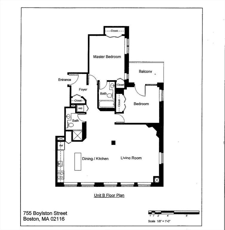 2 bed, 2 bath apartment for rent at 755 Boylston St Unit 503, Back Bay — photo 25 of 25