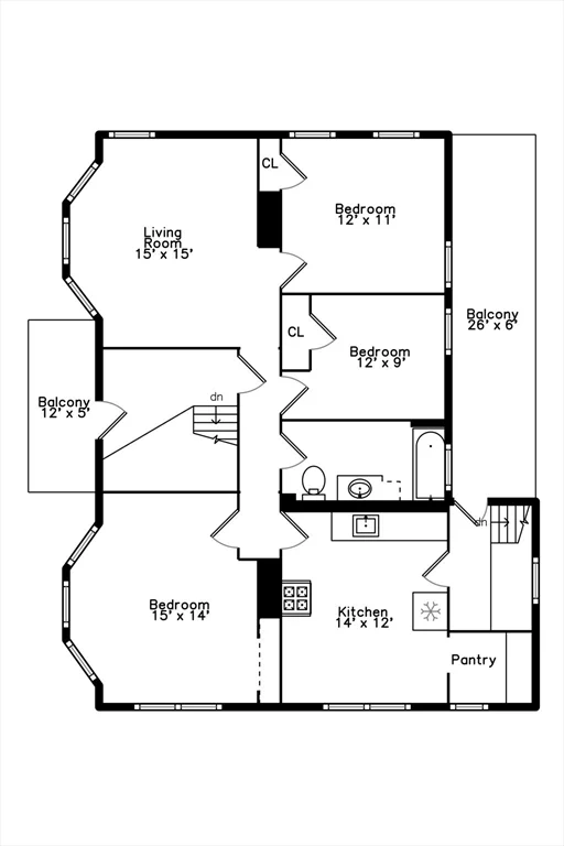 3 bed, 1 bath apartment for rent at 757 Somerville Ave Unit 3, Porter Square — photo 13 of 13