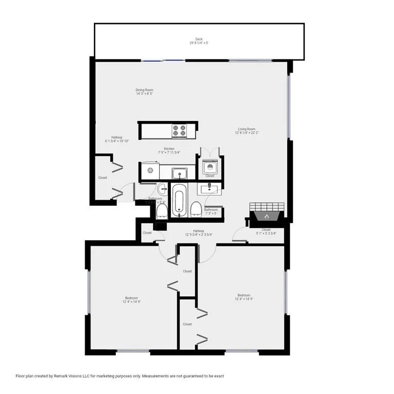 2 bed, 1 bath apartment for rent at 76 Garfield St Unit 9, Baldwin — photo 19 of 19