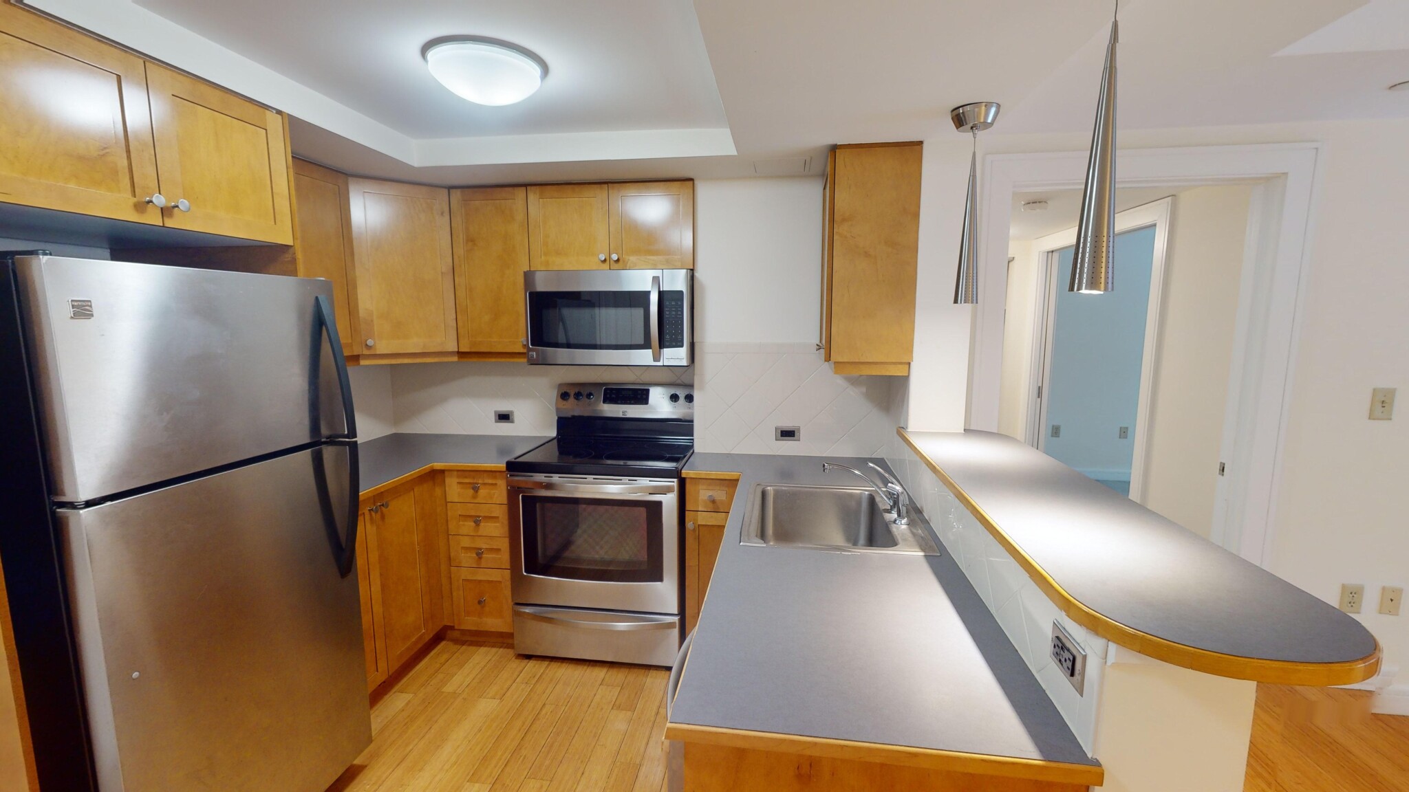 1 bed, 1 bath apartment for rent at 77 Marion St Unit 108, Coolidge Corner — photo 2 of 13