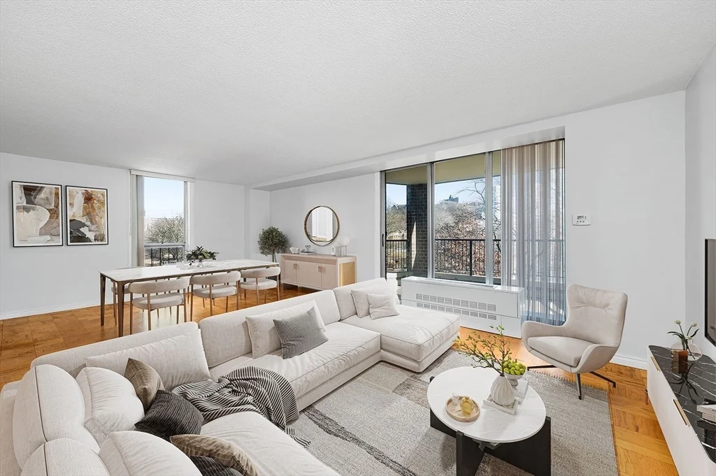 2 bed, 2 bath apartment for rent at 77 Pond Ave Unit 401, Coolidge Corner