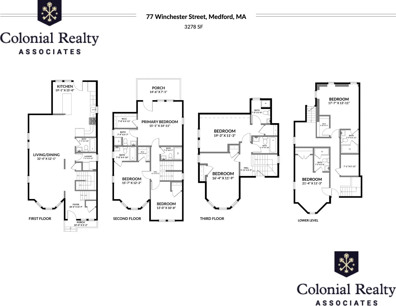 7 bed, 8 bath apartment for rent at 77 Winchester St Unit 77, South Medford — photo 14 of 22