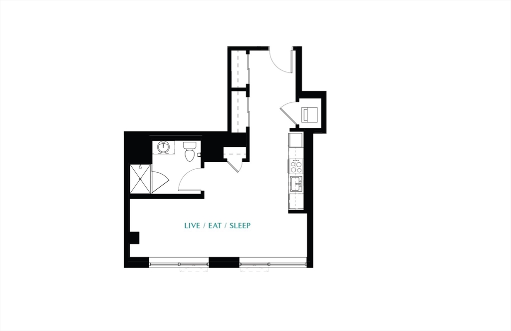 Studio bed, 1 bath apartment for rent at 771 Beacon St Unit 2-703, Fenway — photo 12 of 12